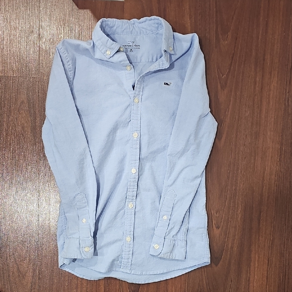 Vineyard Vines Light Blue Casual Button Down Shirt